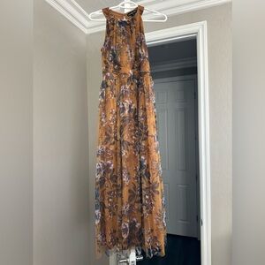 Candalite Petite Long Floral Dress Size Petite Small